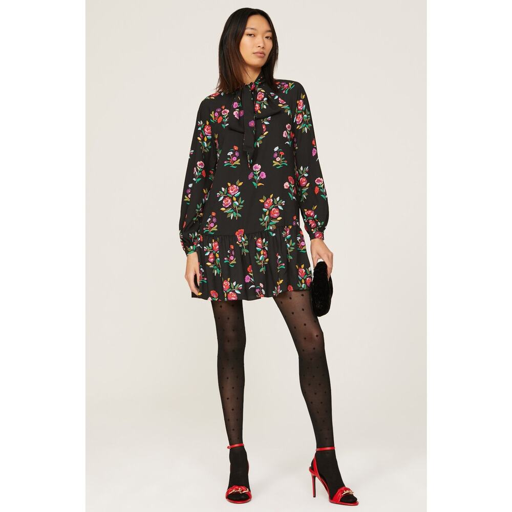 Kate Spade Autumn Floral Dress - Picture 2 of 7